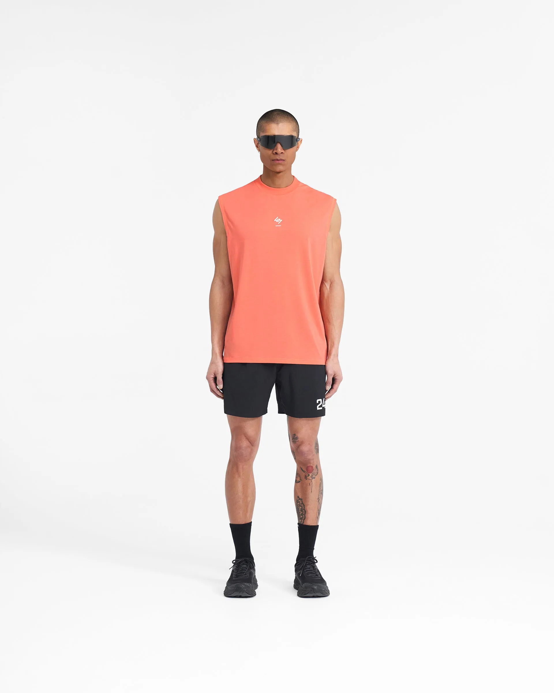 247 Oversized Tank - Coral