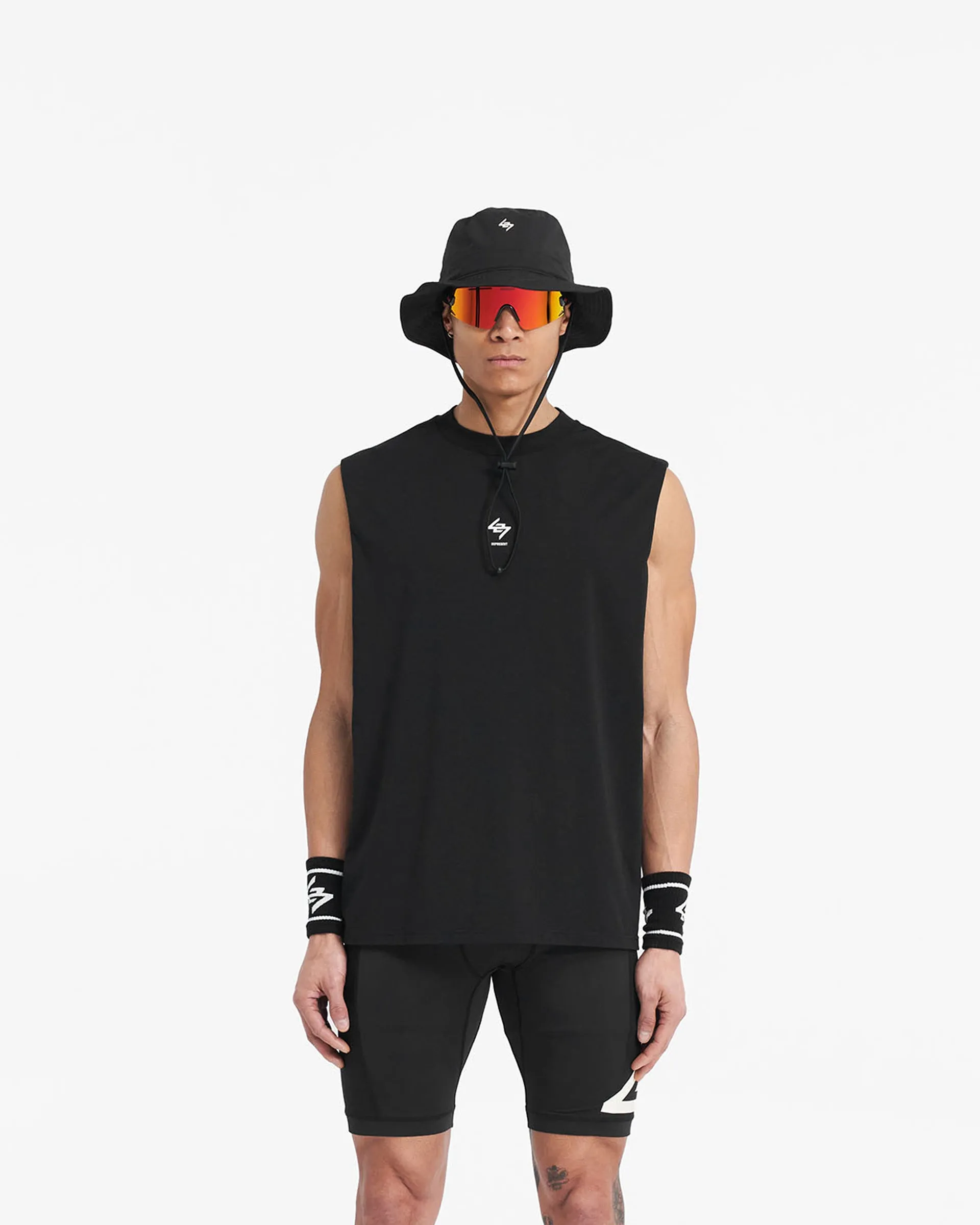 247 Oversized Tank - Jet Black