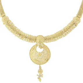 3-PIECE PLAIN GOLD NECKLACE SET