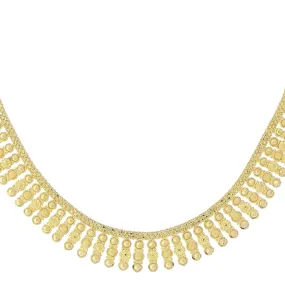 3-PIECE PLAIN GOLD NECKLACE SET