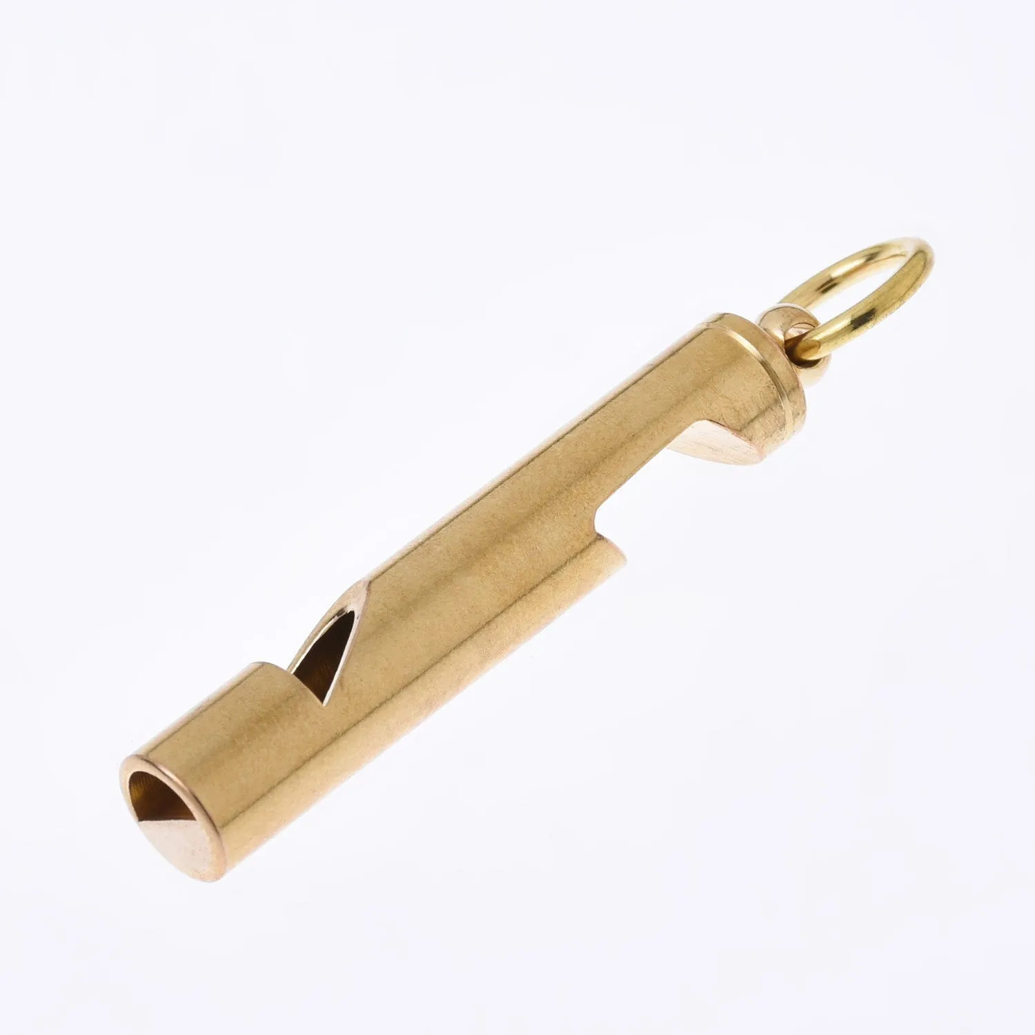 3/8*2 1/2 Brass Whistle bottle opener Stylish Safety Whistle pendant keychain edc tool Survival Supplies 1pcs 10269050