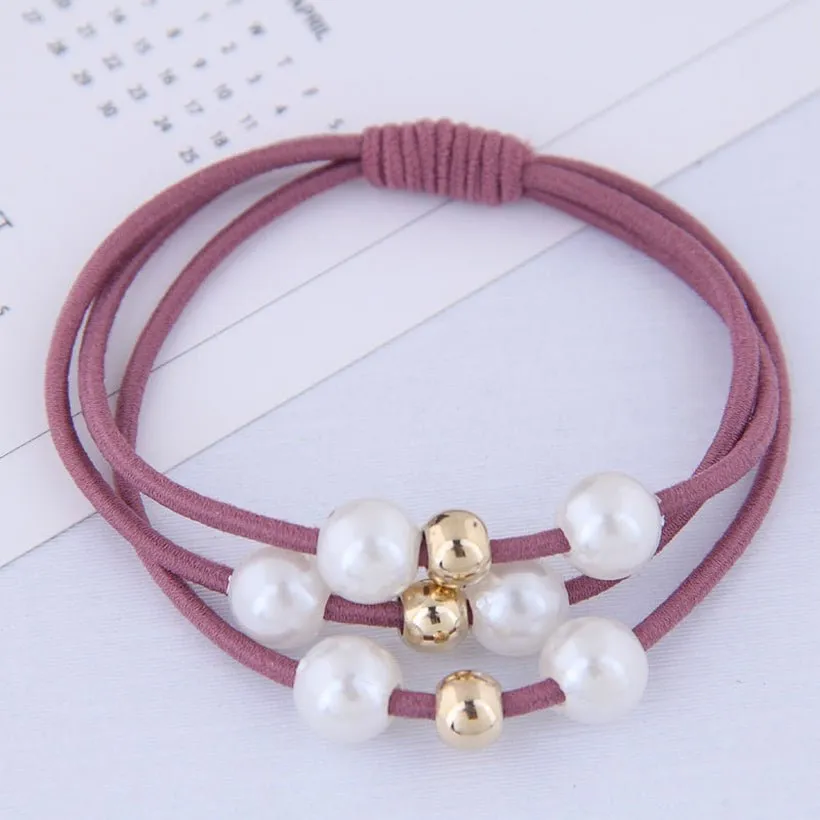 4 Pack Stylish Hair Tie Bracelet