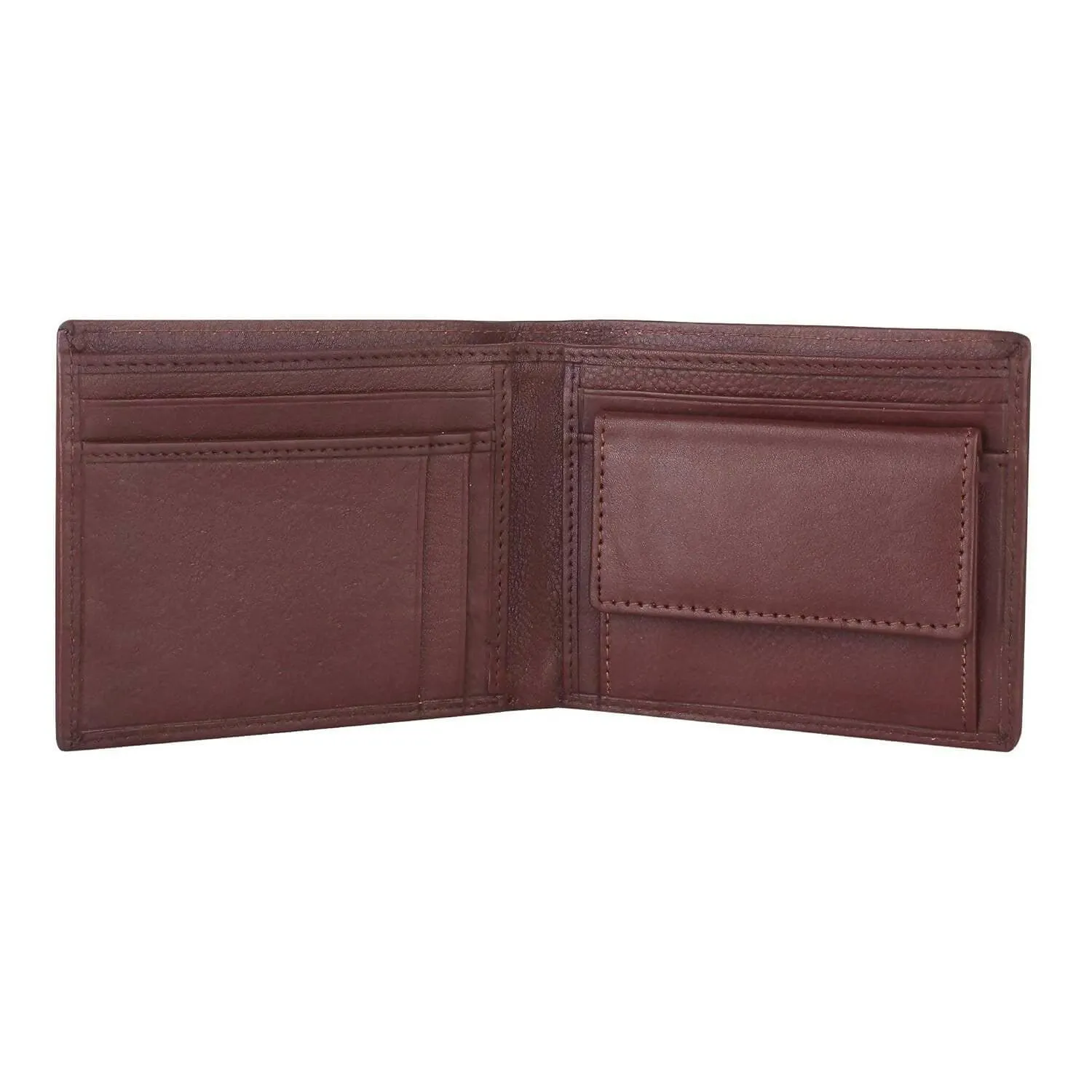 A men's Stylish leather wallet ( Brown)