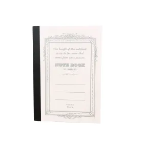 A6 Notebook Plain 52sheets