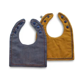 Abraham Reversible Luxe bib