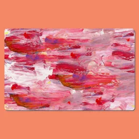 Abstract Art Desk Mats, Desktop Mat, Anti-Slip PU Leather Desk Mouse Mat Pad PC Laptop Office Computer Home Mice Mat Stylish Office Gift