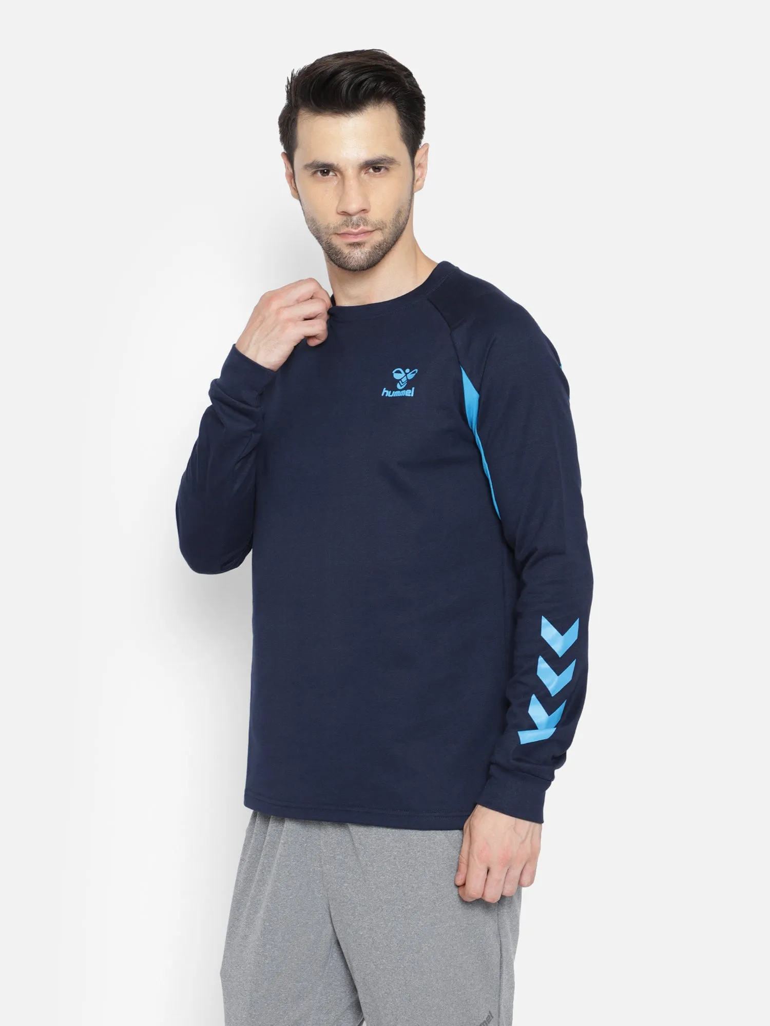 Action Men Cotton Blue Sweatshirt