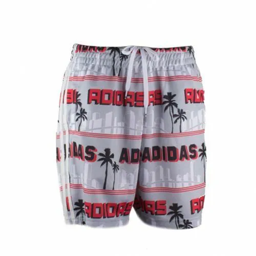 Adidas LA Los Angeles Palm Tree Patterned Multicoloured Shorts - Mens