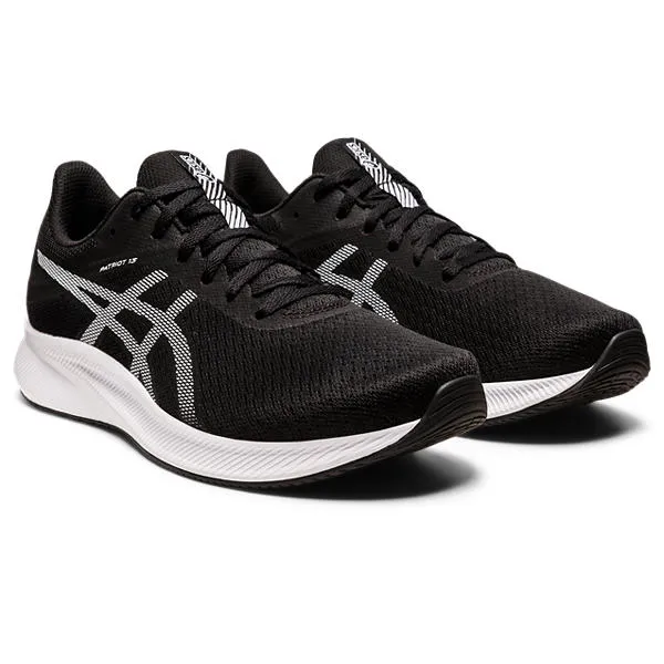 Asics Patriot 13 Men Black White    