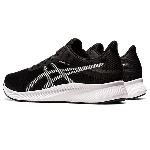 Asics Patriot 13 Men Black White    