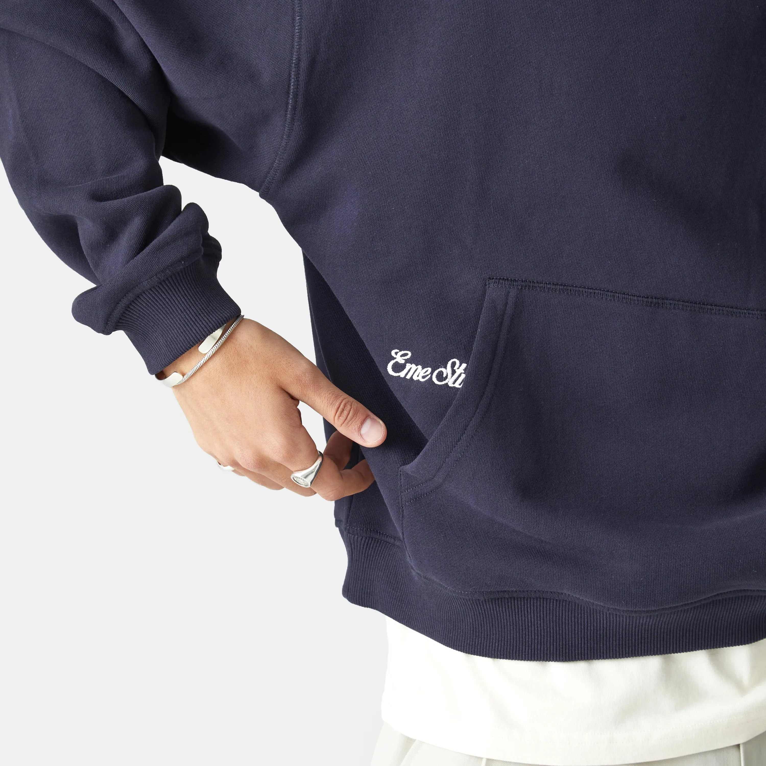 Awakening Navy Oversized Hoodie