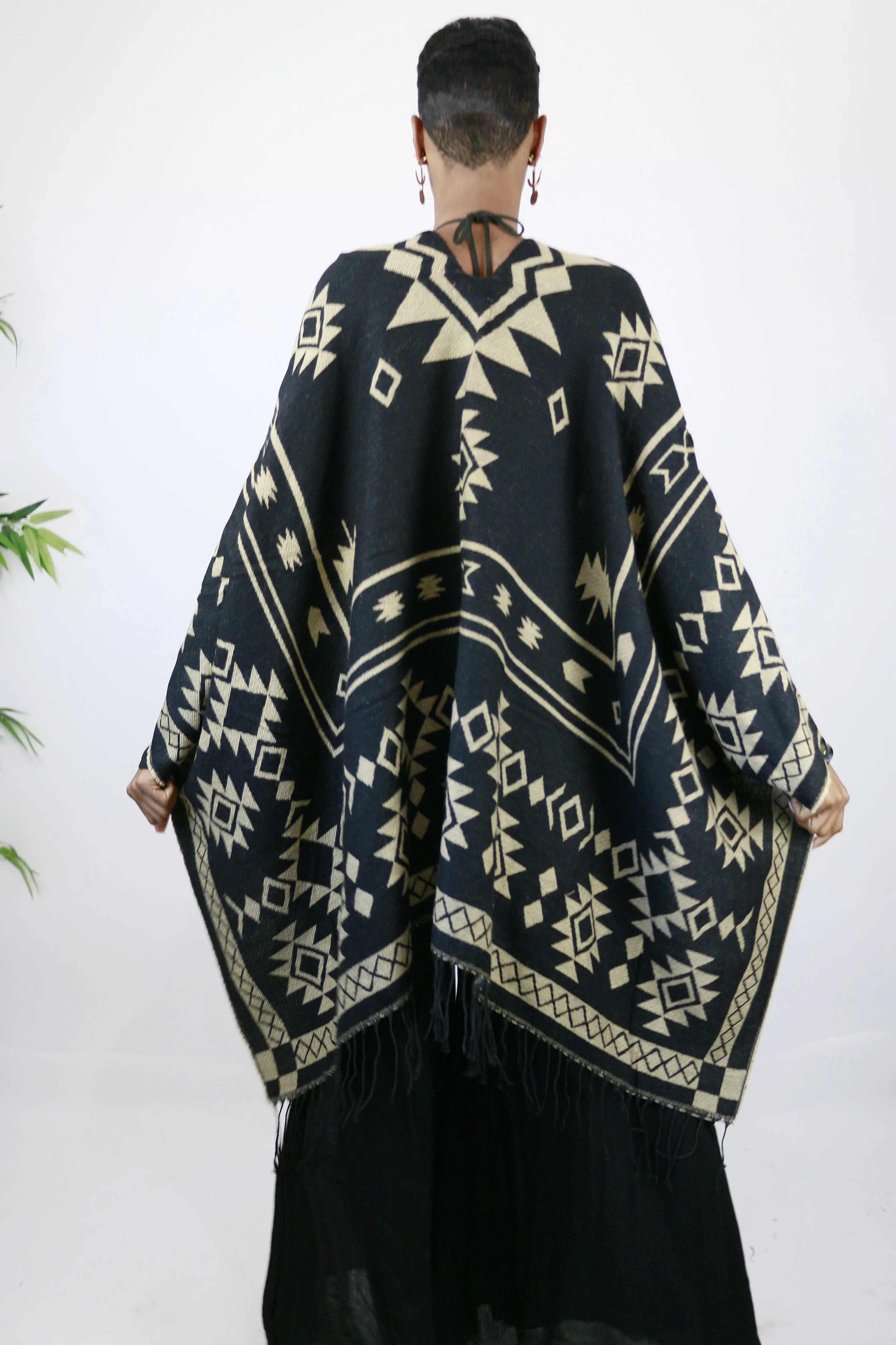 Aztec Reversible Shawl