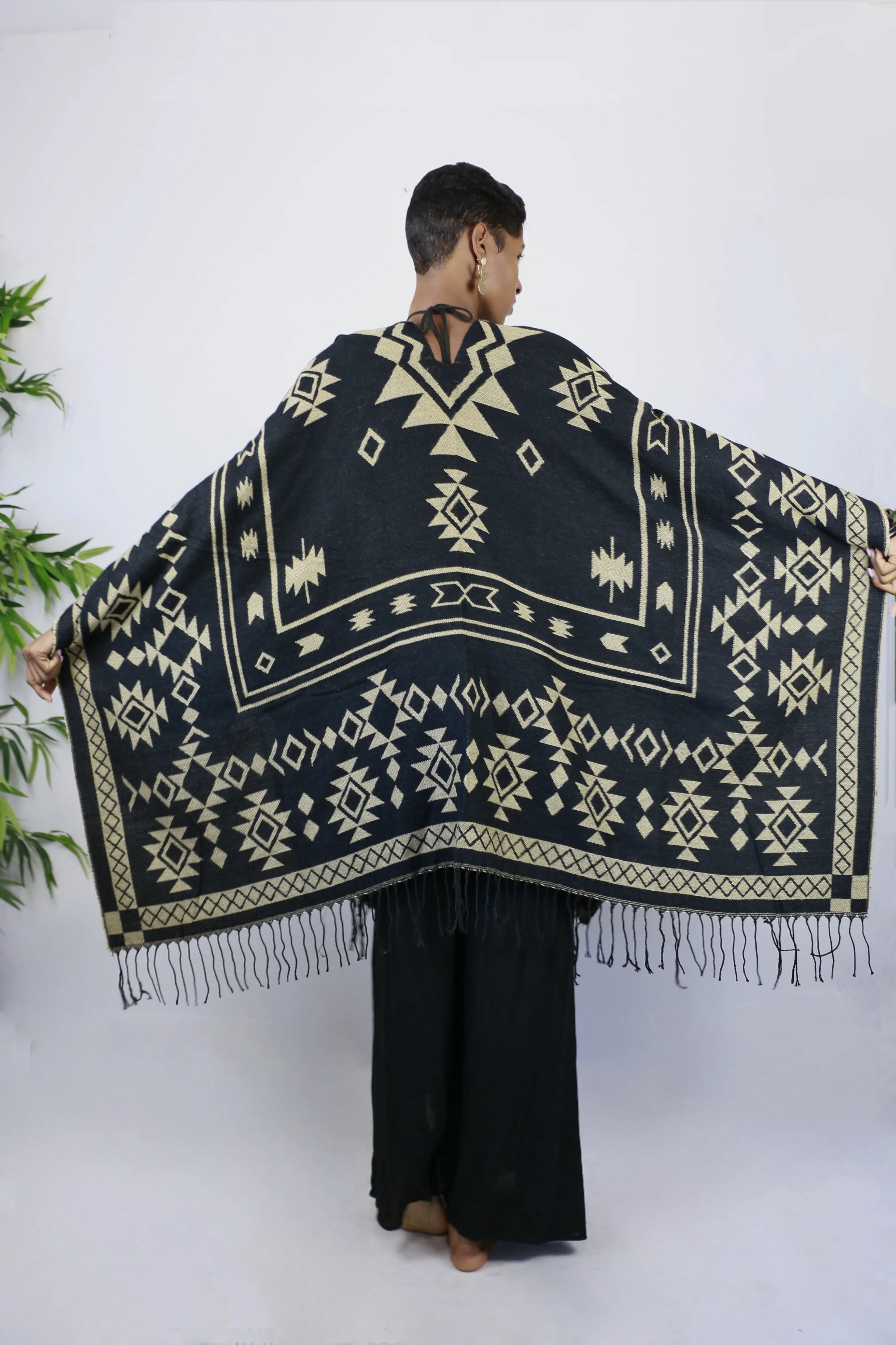 Aztec Reversible Shawl