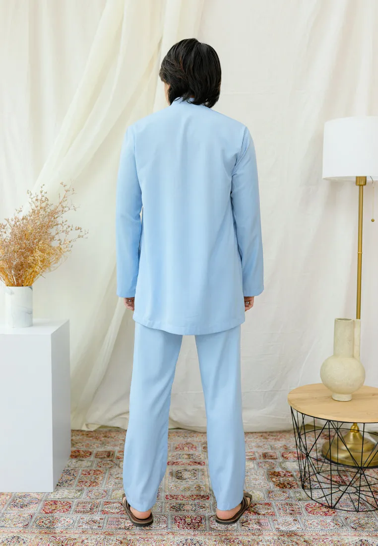 Baju Melayu Daisy Men (Baby Blue)