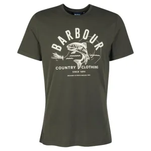 Barbour Country Clothing Mens Tee - Forest