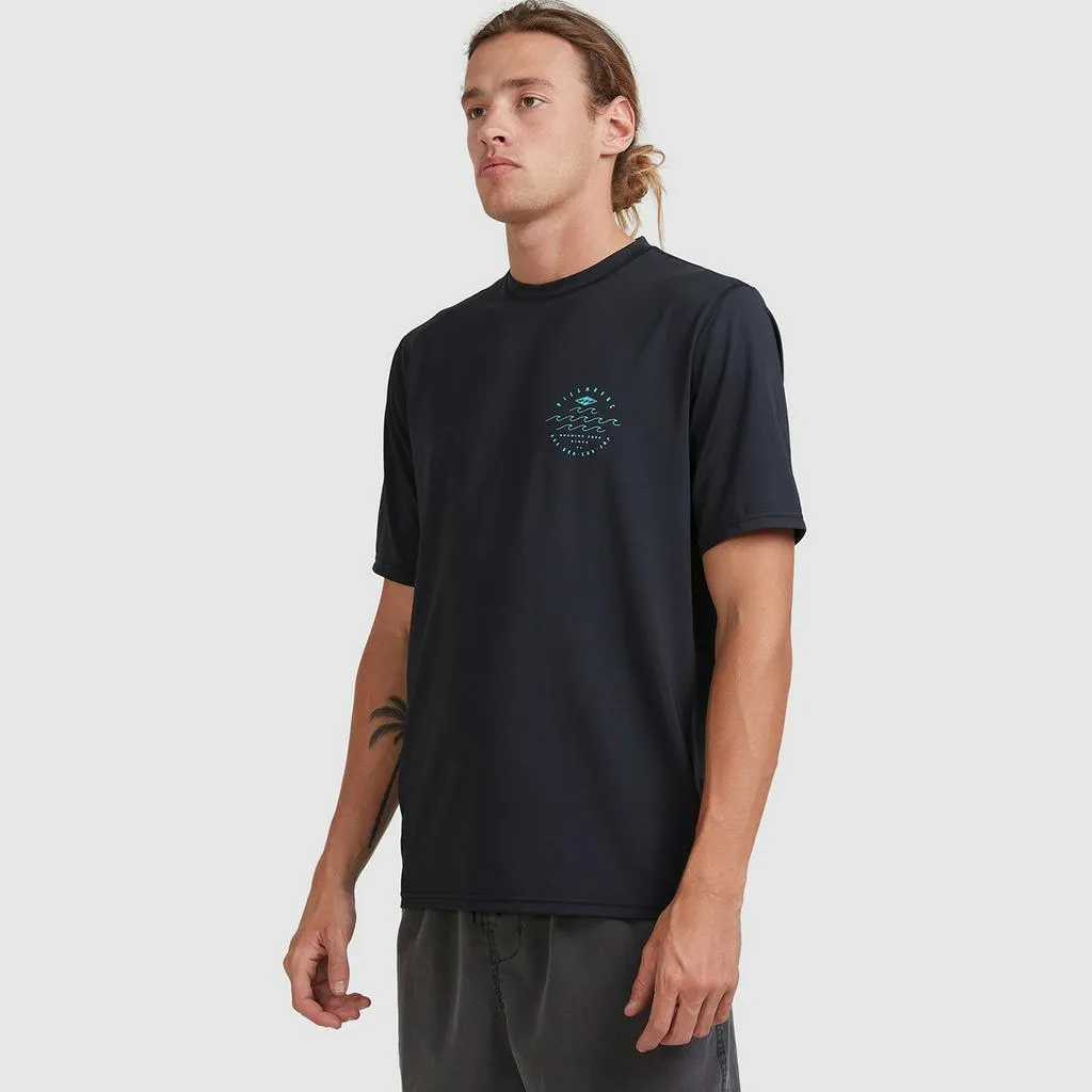 Billabong Wavey Davey Loose Fit Short Sleeve Rash Vest