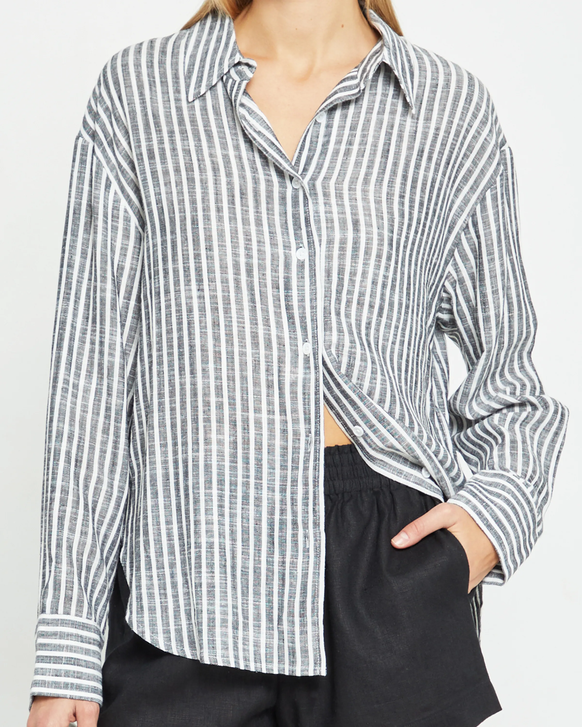 Billy Oversized Linen Shirt