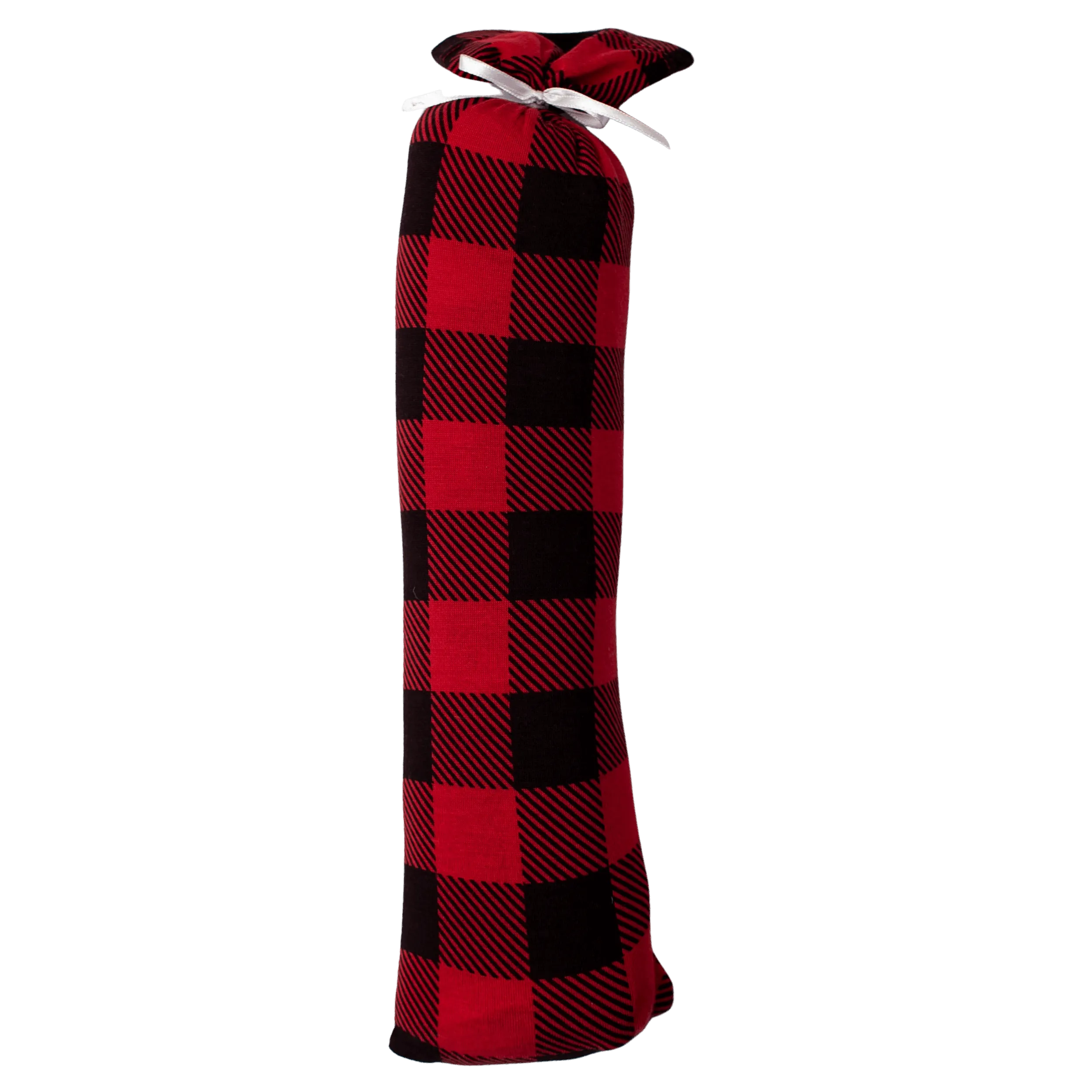 Black & Red Plaid Swaddle