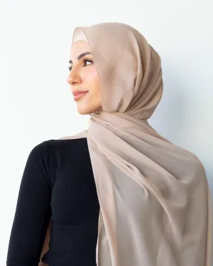 BLUSH CHIFFON SHAWL