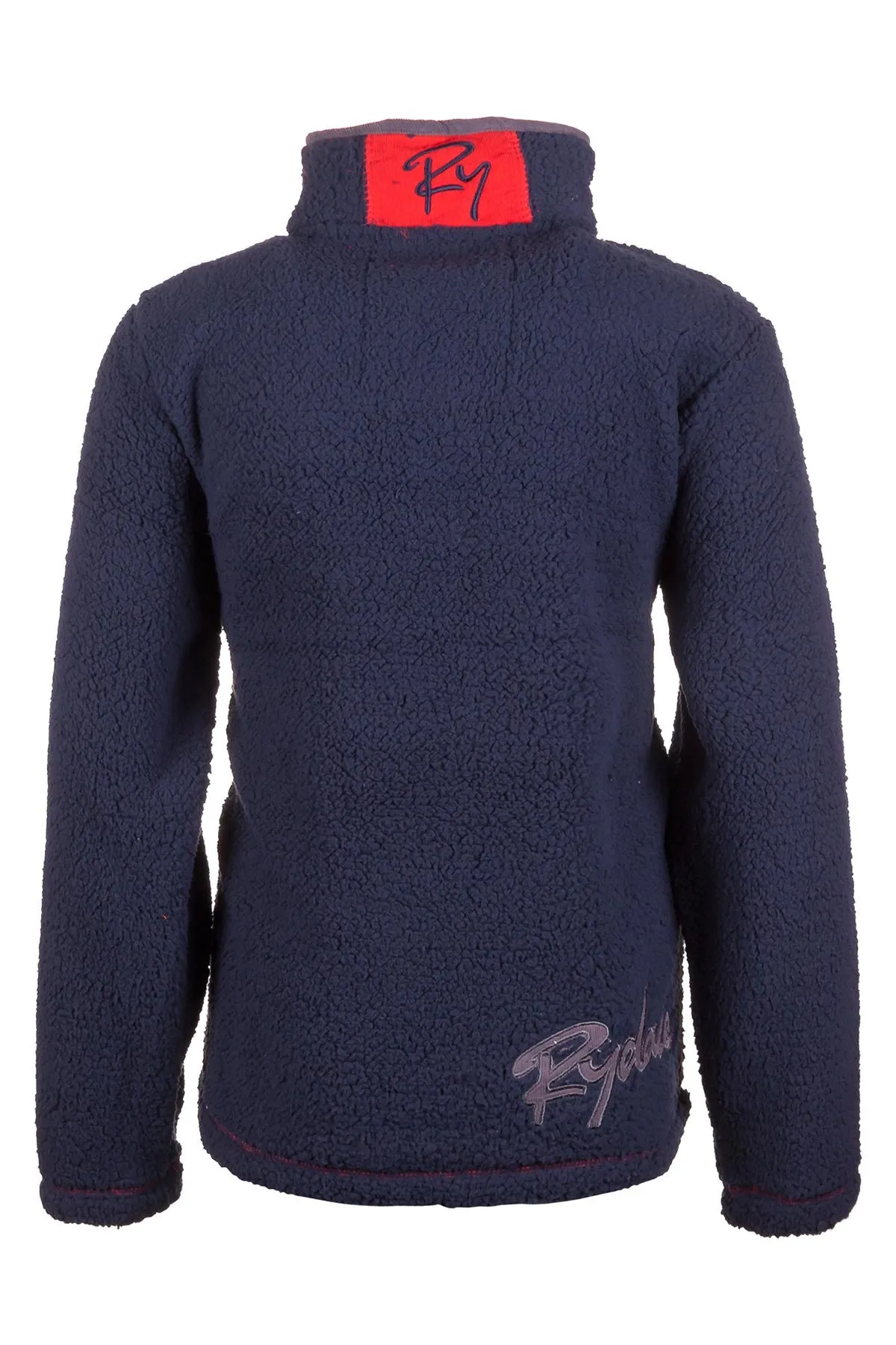 Boys Plain Button Neck Fun Fleece