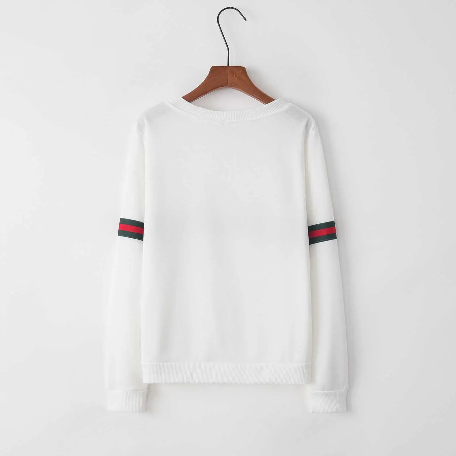 Brandstyle Loose Fitting Rainbow Colorblock Women's Crewneck Sweatshirt