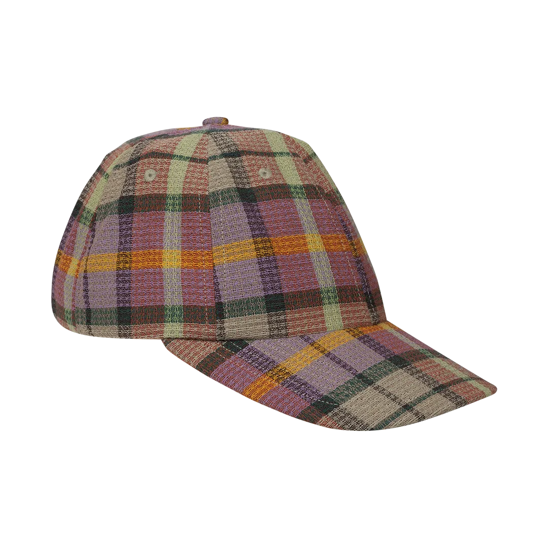 Burnout Plaid Cap