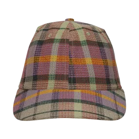 Burnout Plaid Cap