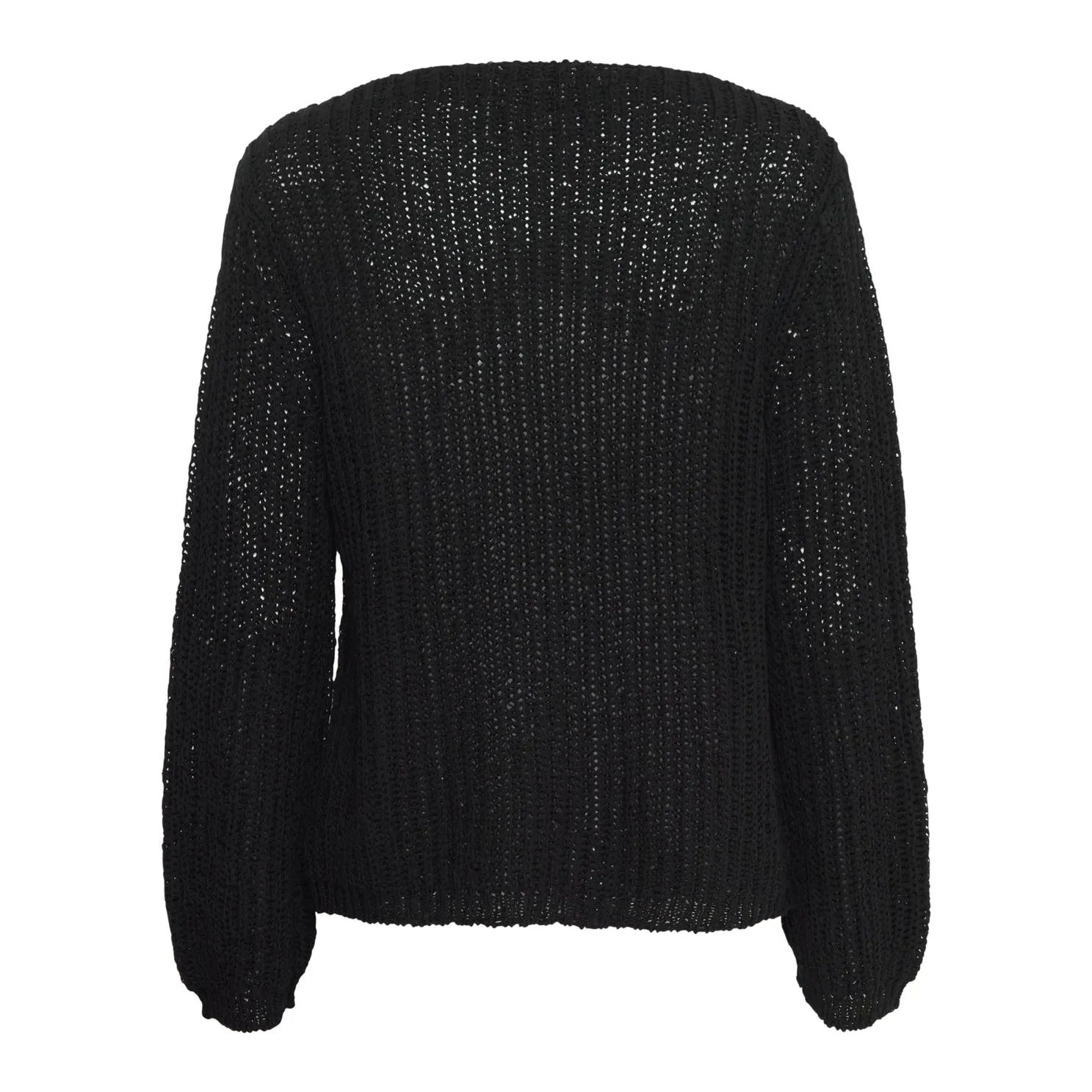 b.young Loose Knit Mara Long Sleeve Top