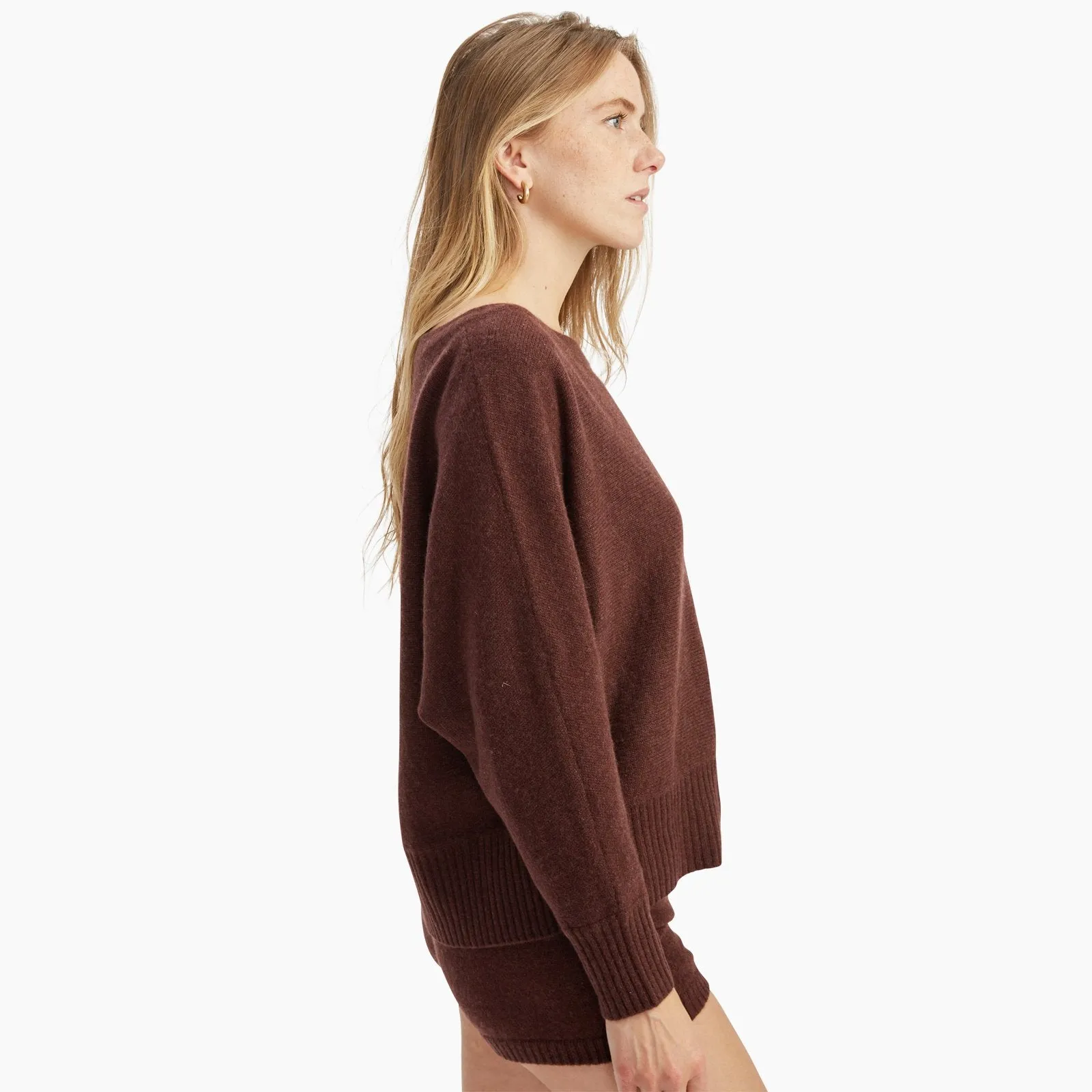 Cashmere Oversized Boatneck