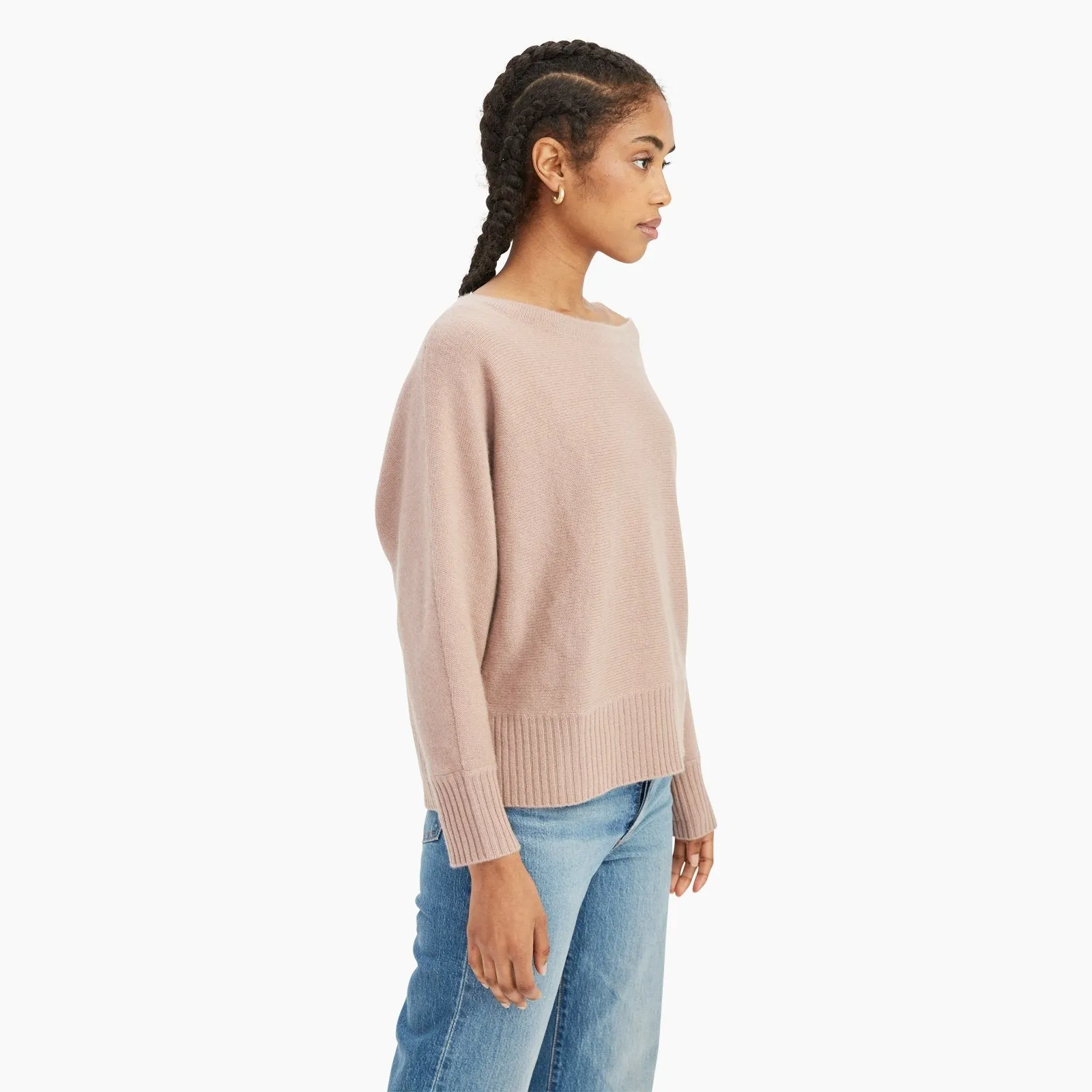 Cashmere Oversized Boatneck