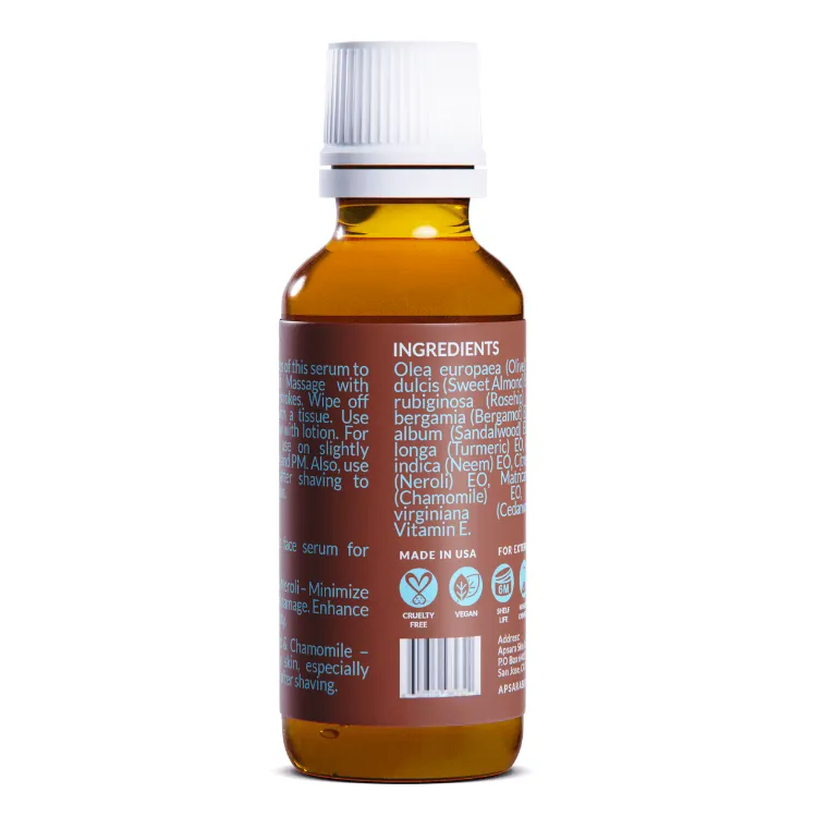 Cedarwood Facial Serum For Men