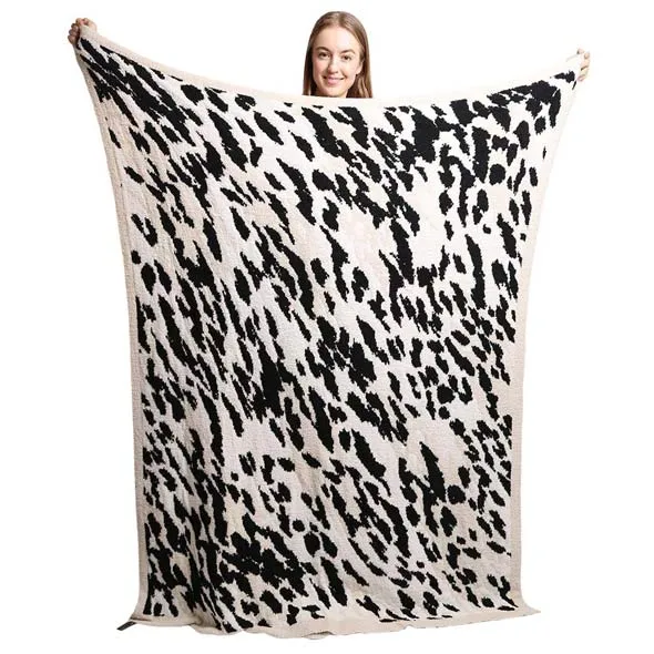 Cheetah Patterned Blanket