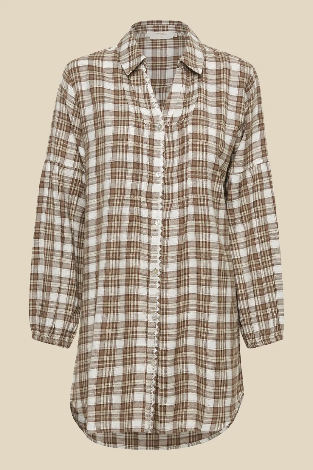 Chekia Plaid Blouse