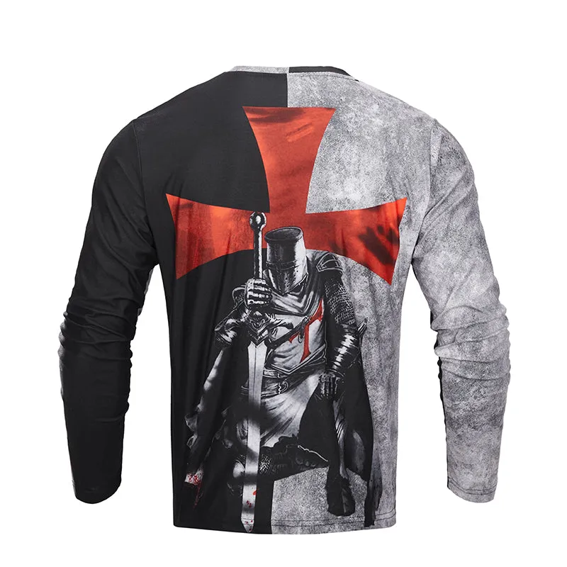 CRUSADER PRINTED LONG SLEEVED