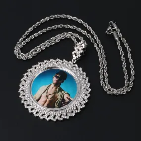 Custom Photo Necklace For Men