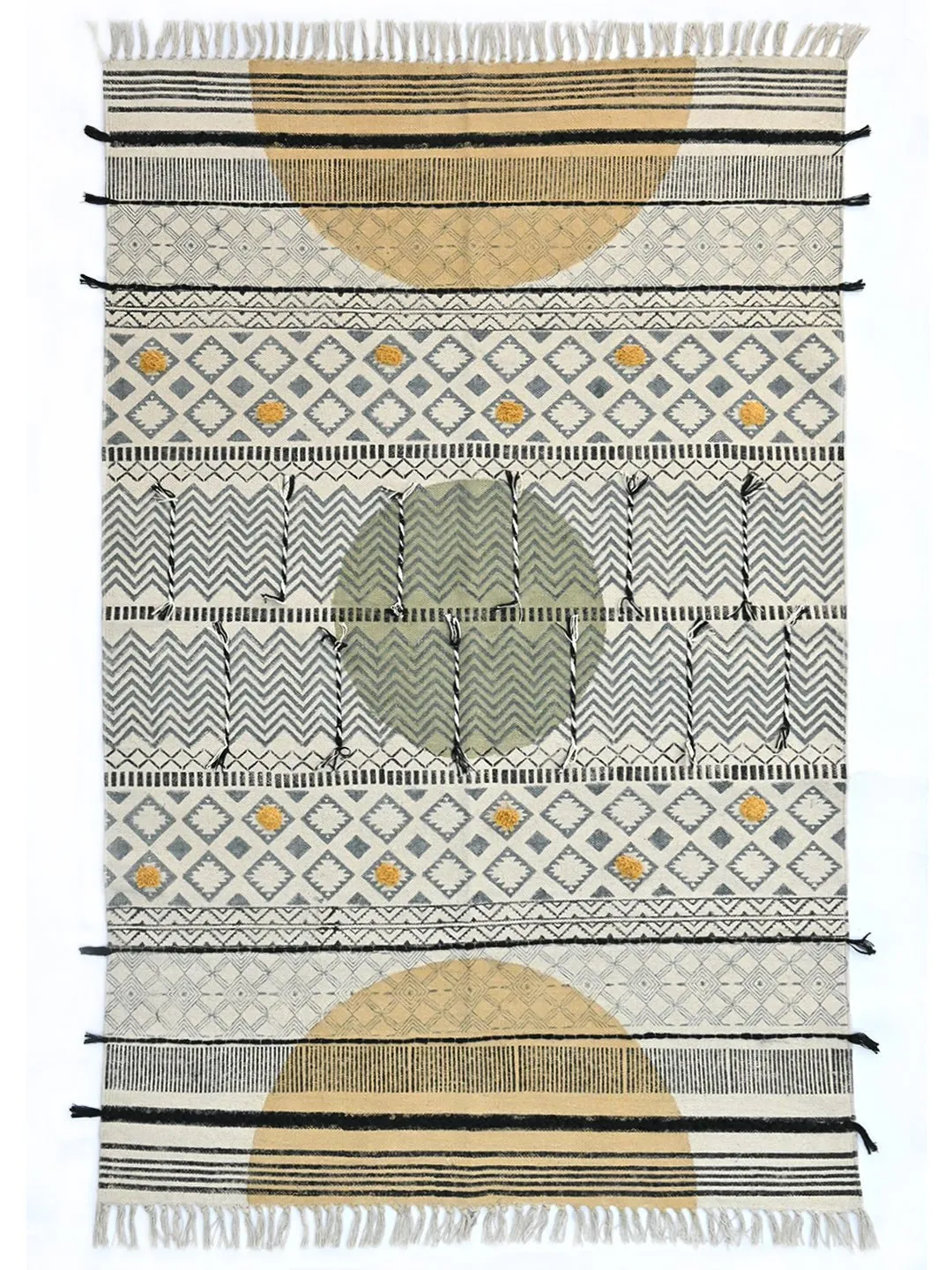 DIGNITY - BLOCK PRINTED RUG