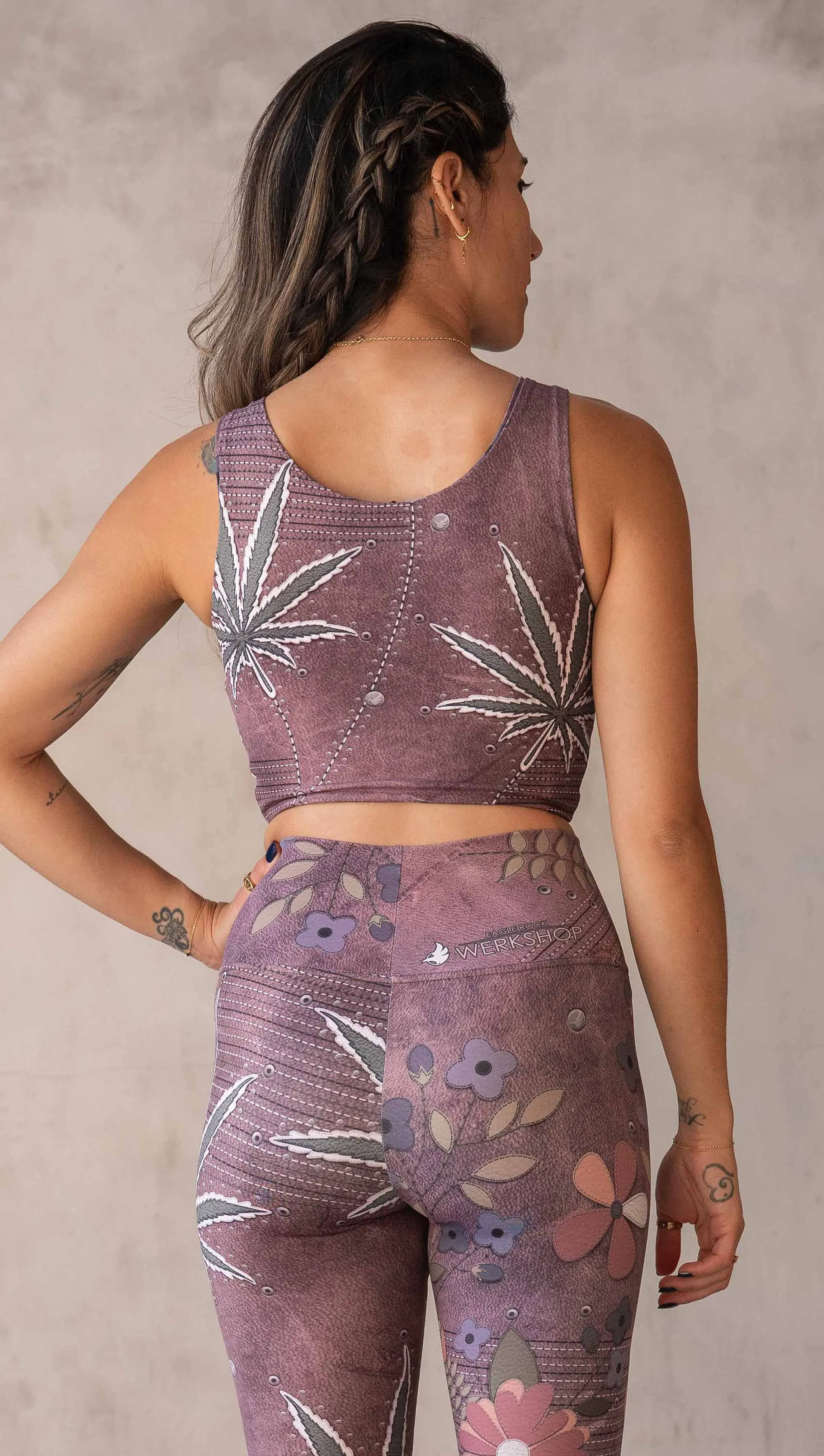 Dope and Flowers Top - Reversible