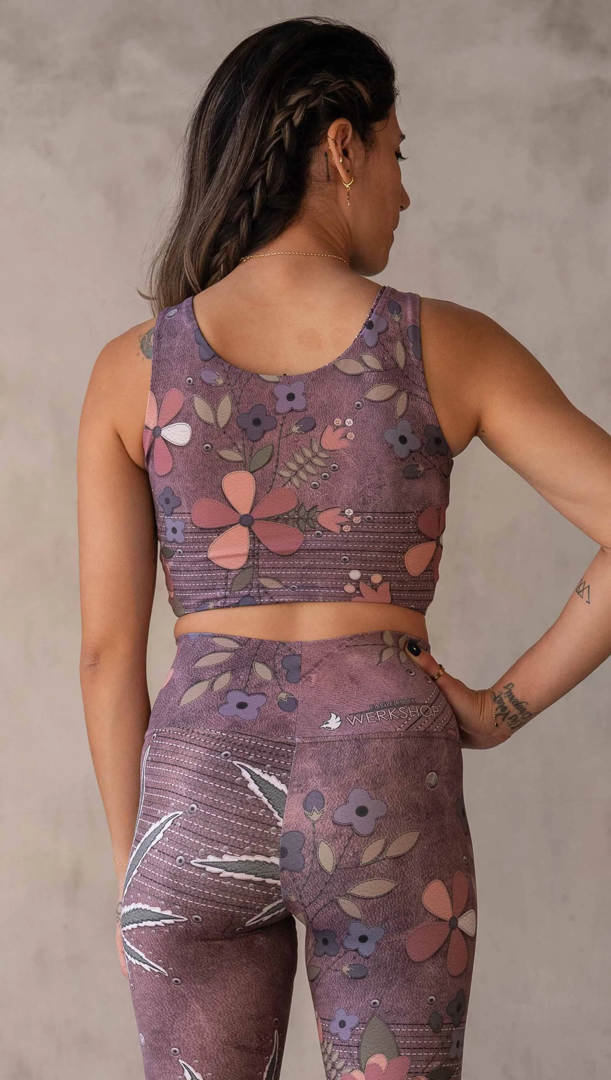 Dope and Flowers Top - Reversible