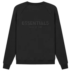 ESSENTIAL FOG CREWNECK BLACK 2021