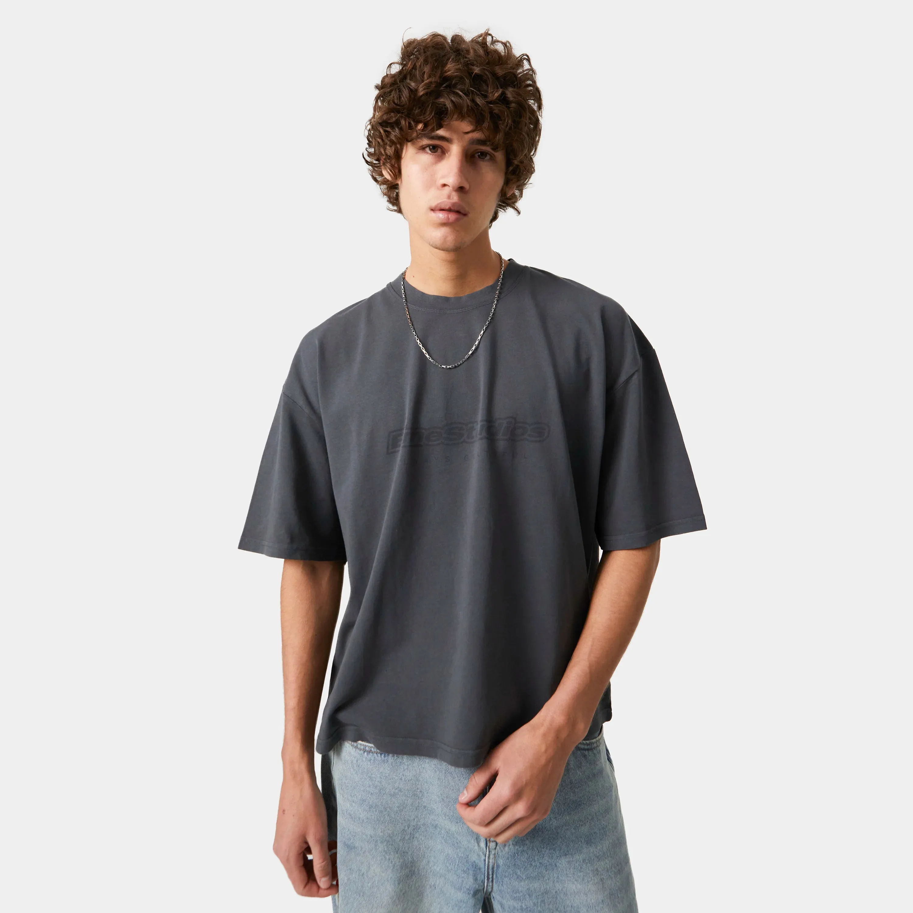 F Box Shadow Oversized Tee