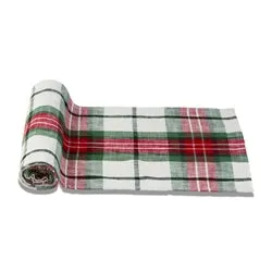 Festive Plaid Runner