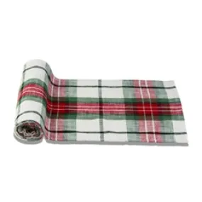 Festive Plaid Runner