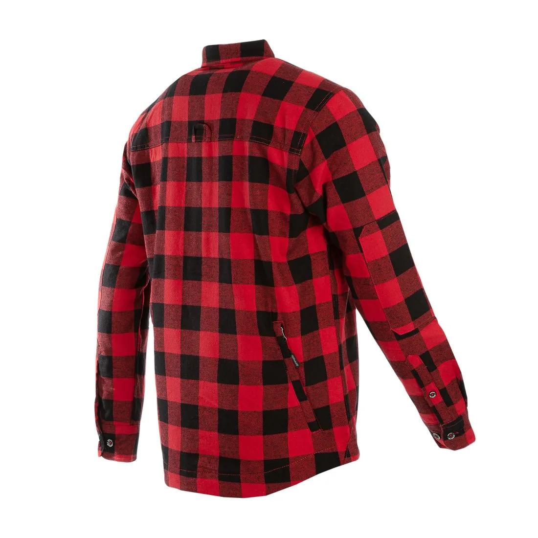 Flannel Insulated shirt Men (Red)