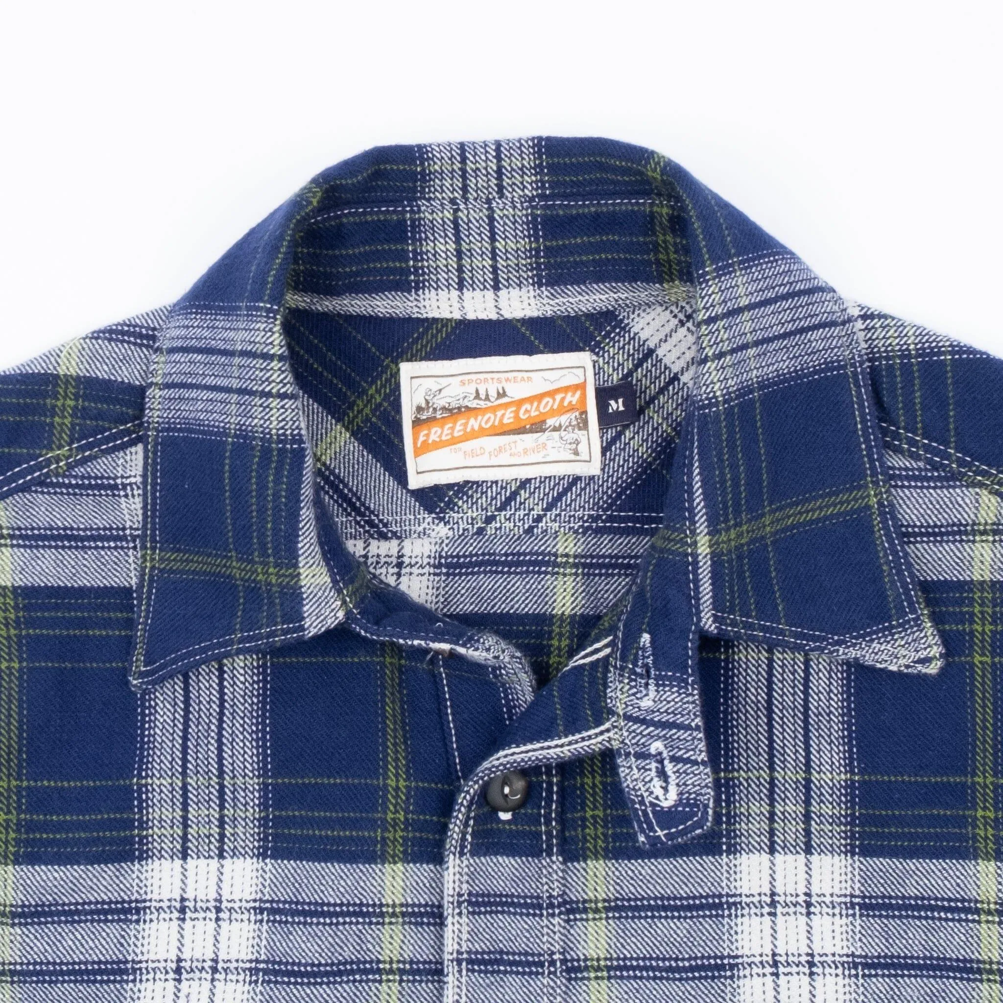 Freenote Cloth - Currant Blue Wing Plaid