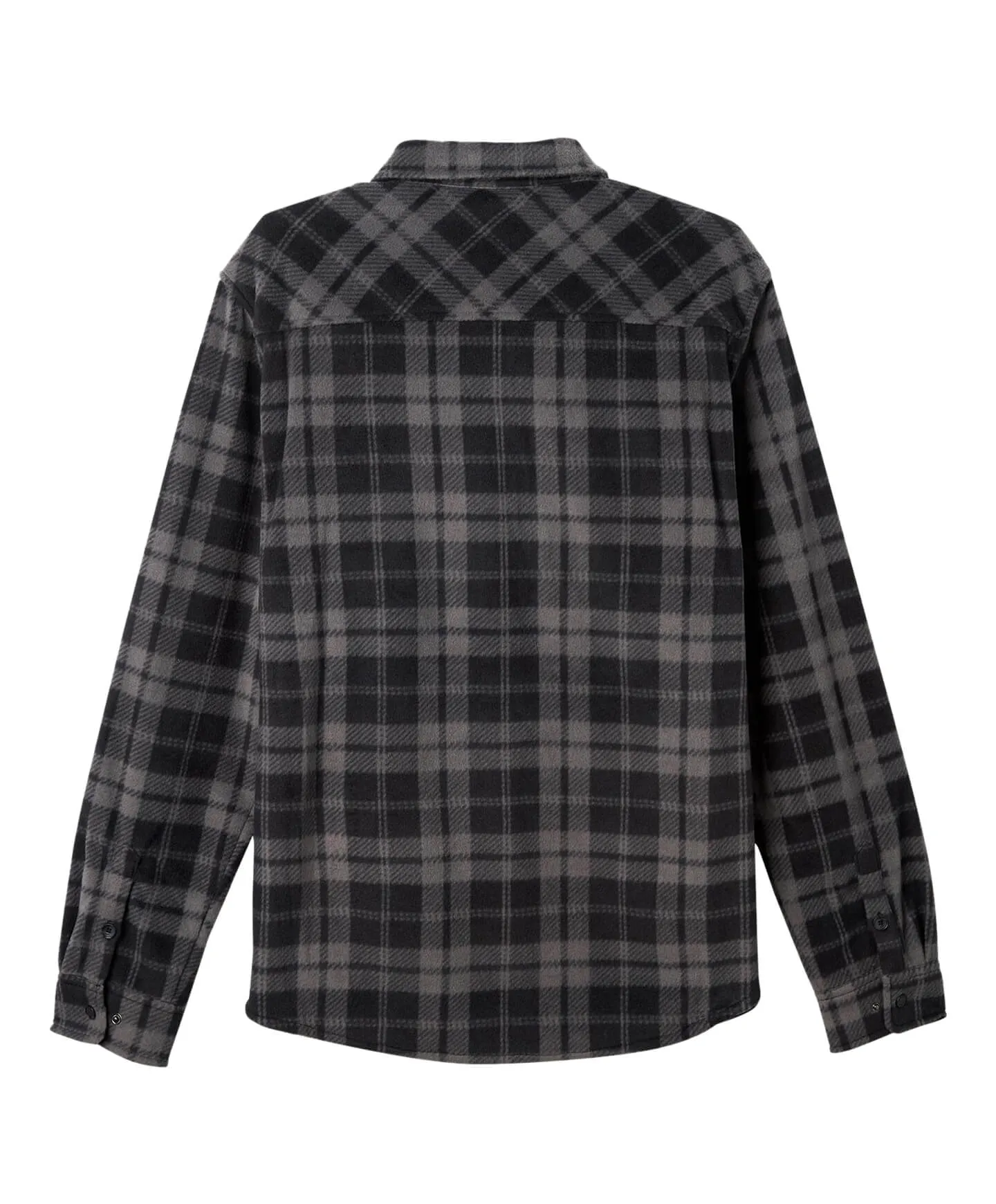 Glacier Plaid Shirt - Black