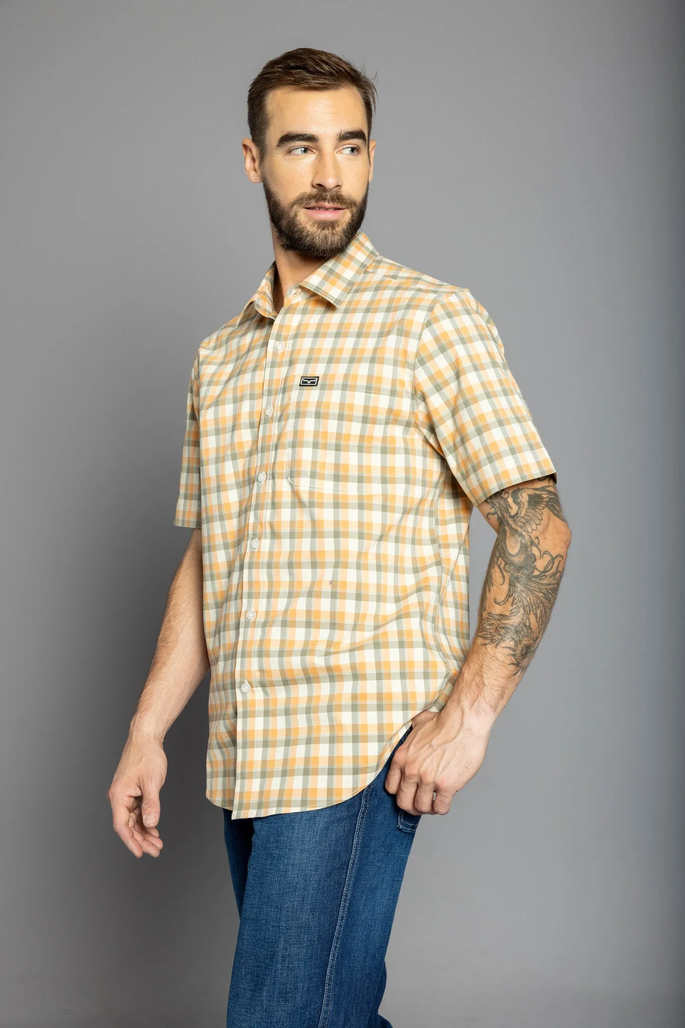 Go Round Plaid Dress Shirt