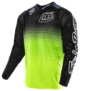 Green Black Loose Long Sleeve Cycling Jersey