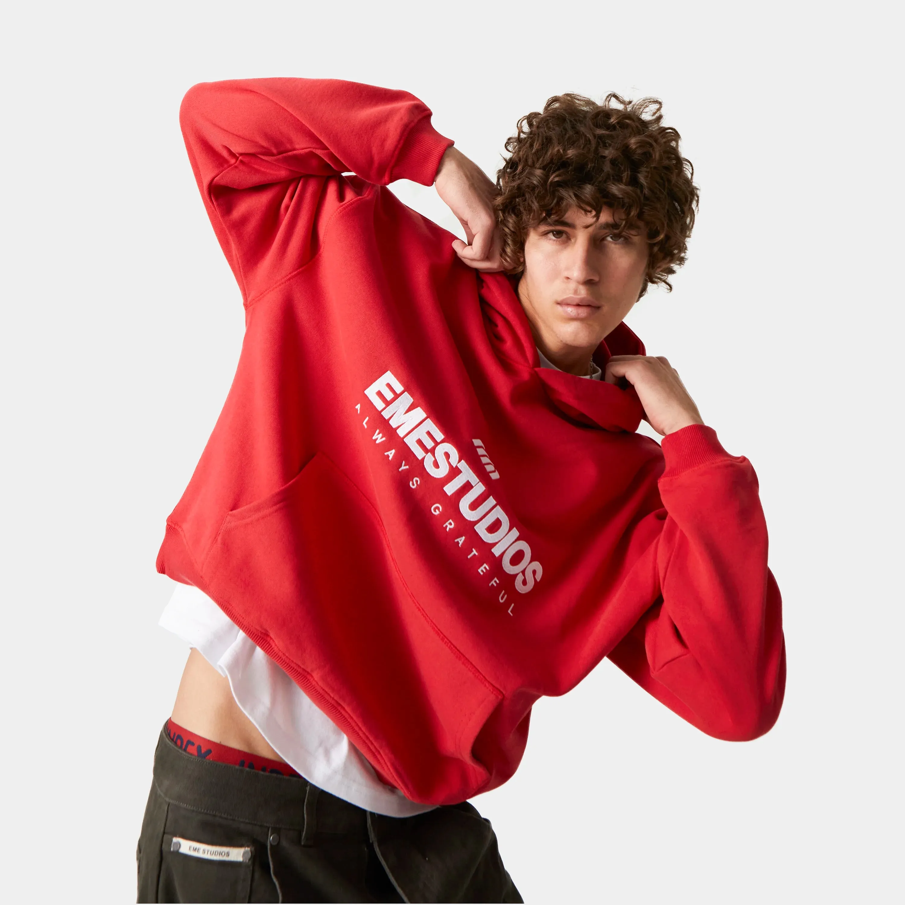 Hallmark Red Oversized Hoodie