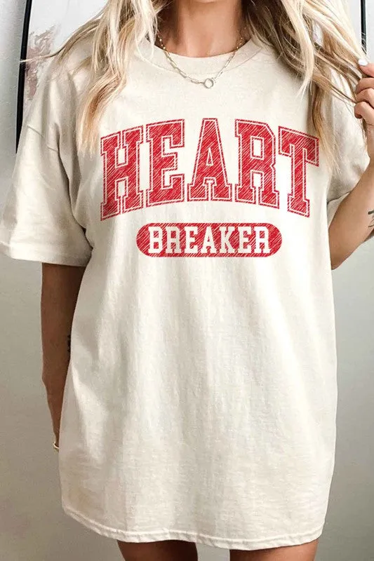 HEART BREAKER VALENTINES OVERSIZED TEE