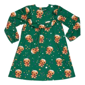 Hello Ginger! Long Sleeve Dress - 1 Left Size 2-3 years